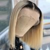 ombre 1b blonde lace front bob wig (3)