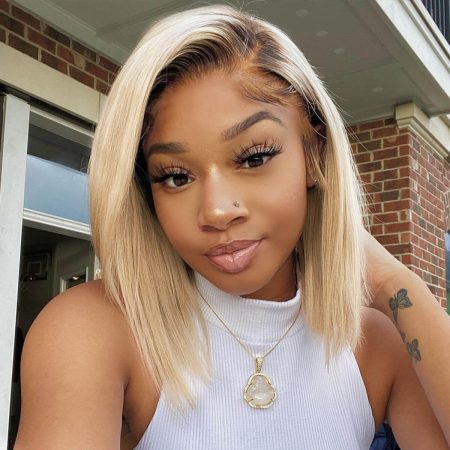 ombre blonde bob wig (2)