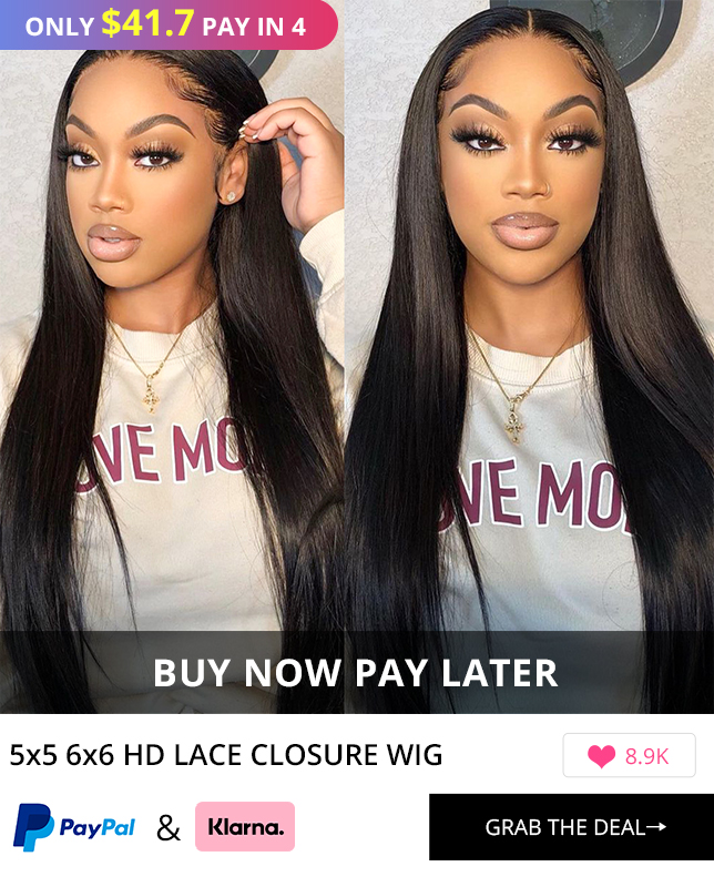 straight hd lace closure wig