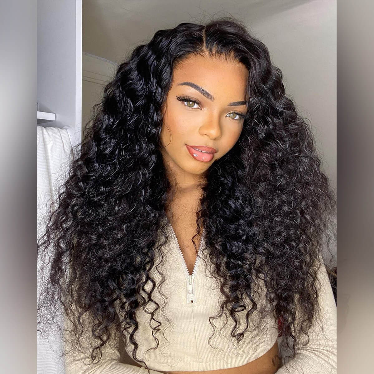 Water Wave Lace Front Wig