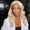 mid length 613 blonde body wave wig