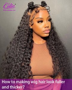 How to add hair to full lace wig?
