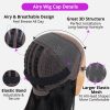 curly air cap wear go glueless wig