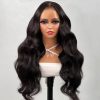 body wave pre-cut lace wig
