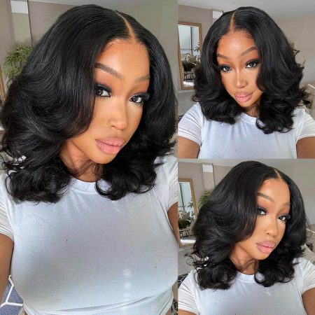 6x5 short cut loose body wave wig (1)