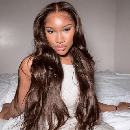 pre-cut lace wear go glueless wig dark brown (1)