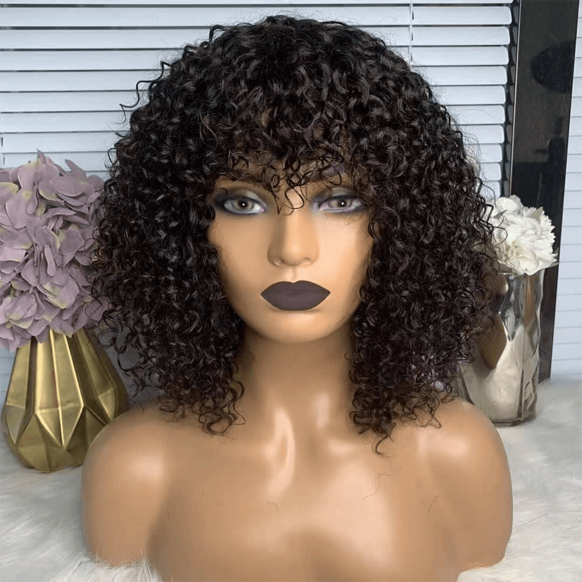 short curly wigs with bang (3)