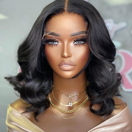 short cut loose wave wig celie hair (2)