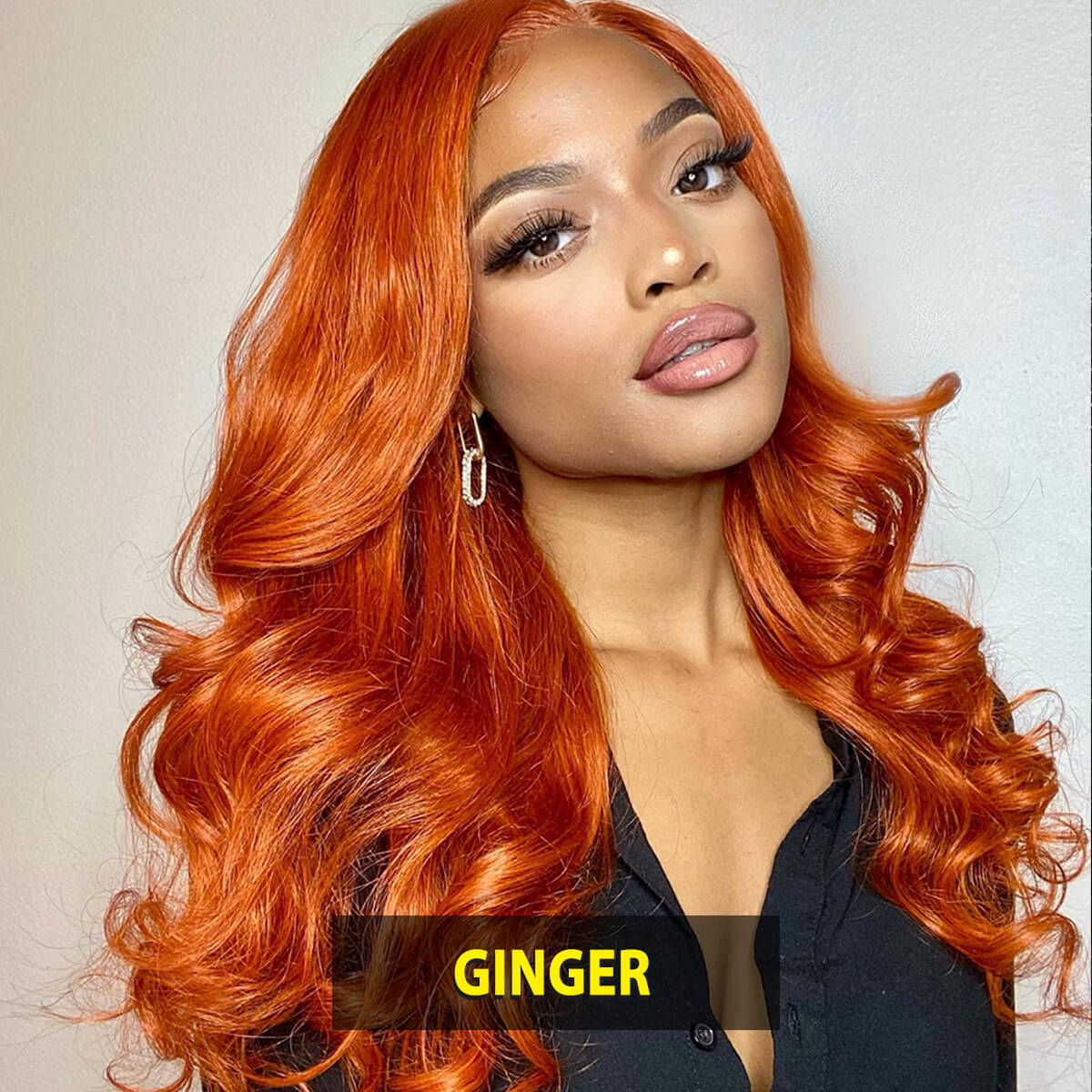 ginger color body wave wig (2)