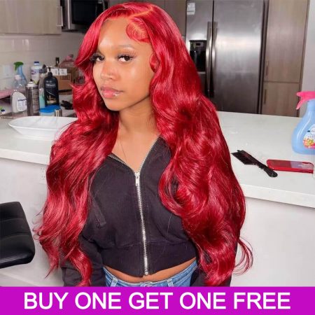 red body wave wig buy 1 get 1 free