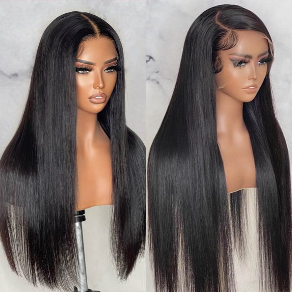 straight hd lace frontal wig
