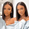hd lace frontal bob wig (3)