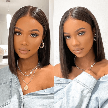 hd lace frontal bob wig (3)