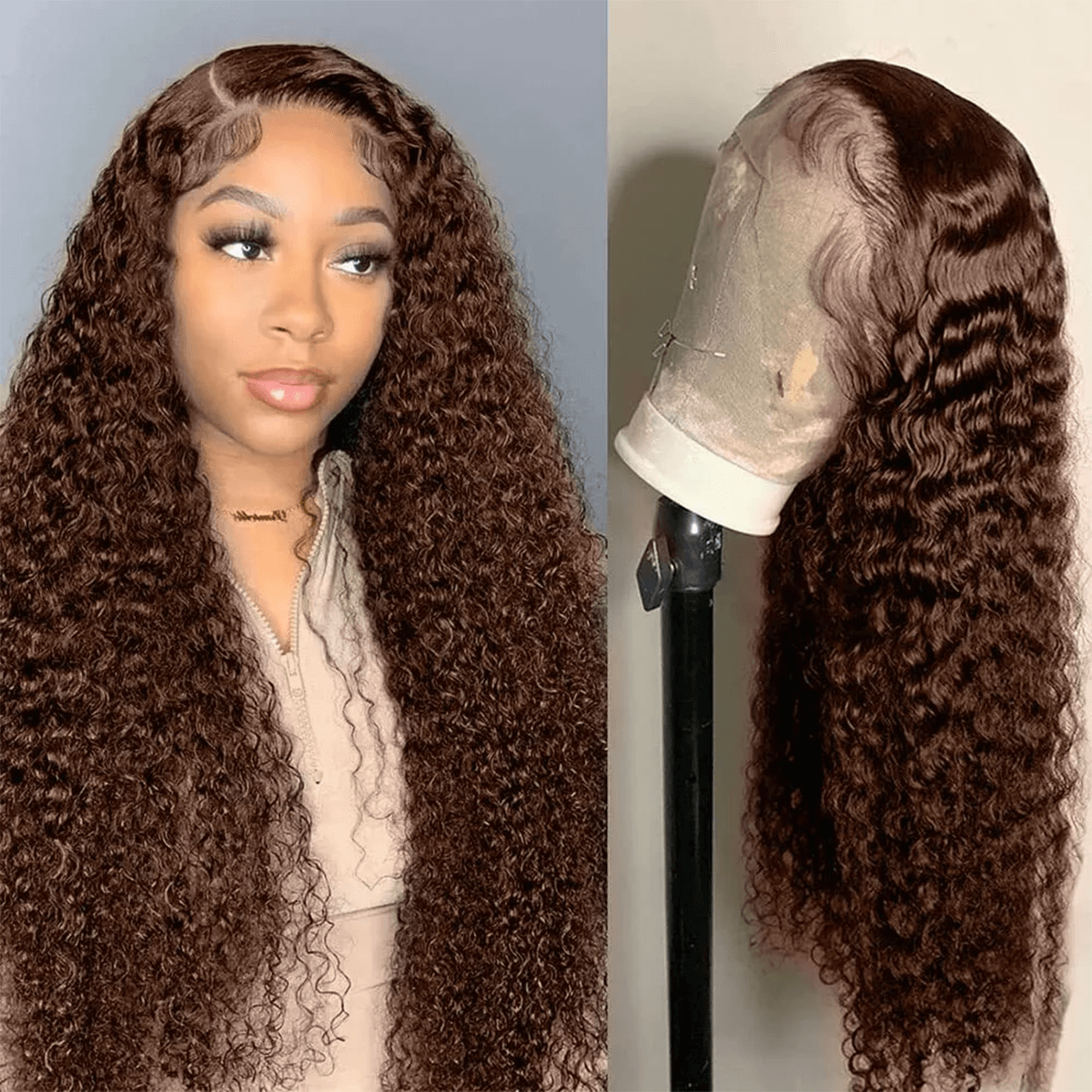 dark brown lace front wig (4)