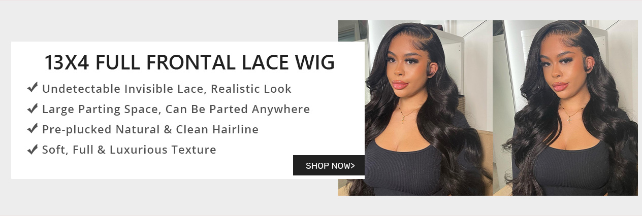 full frontal lace wig pc