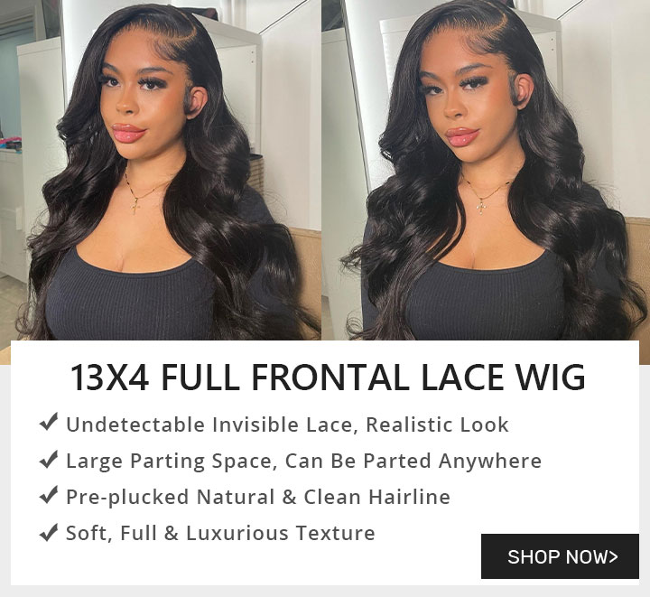full frontal lace wig