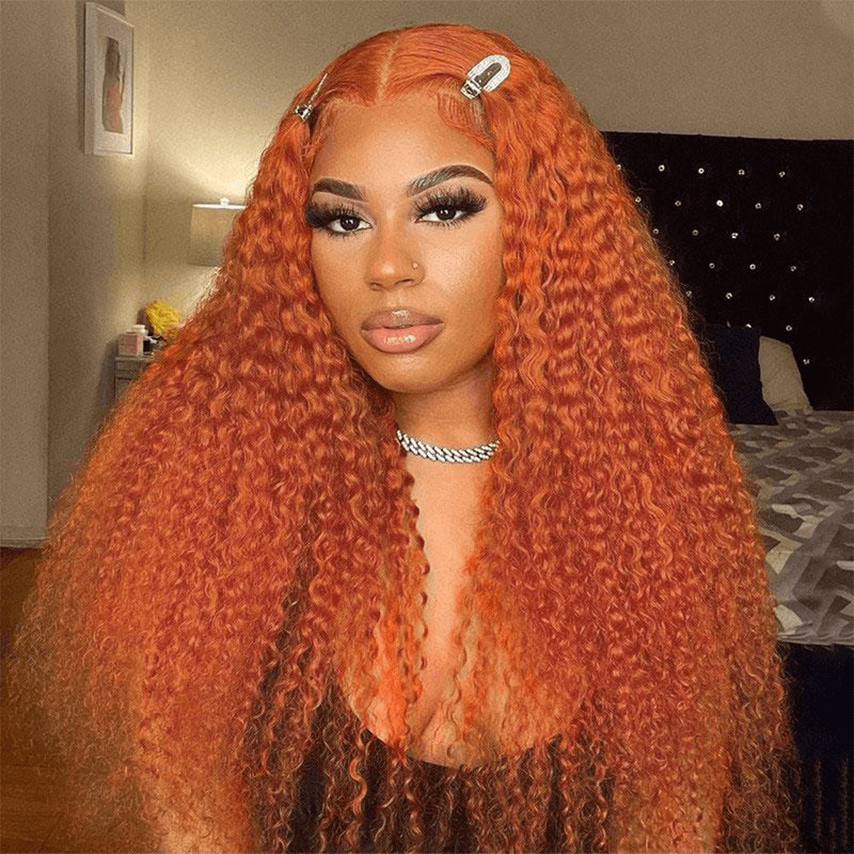 ginger curly lace front wig (8)