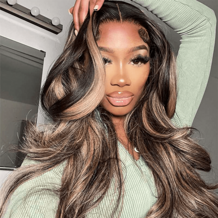 honey blonde hd lace frontal wig (2)