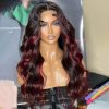 1b burgundy body wave lace front wig (6)