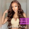 pre-cut lace wear go glueless wig dark brown (1)