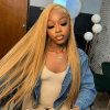 honey blonde hd lace frontal wig