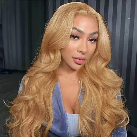 honey blonde wear go wig