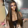 ombre highlight straight lace front wig (1)