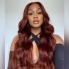 reddish brown body wave wig (3)