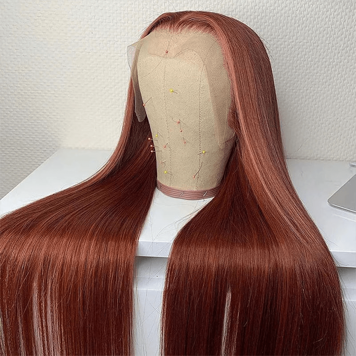 reddish brown straight wig (5)