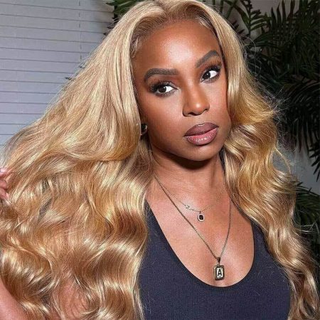 upgrade 6x5 pre cut lace wig honey blonde (1)