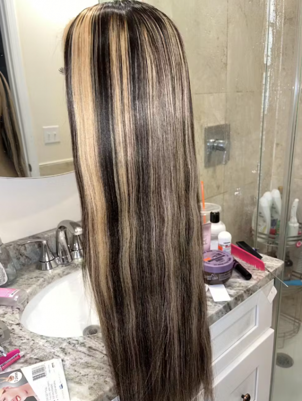 The hair is sooo silky!! True to length and good density. Real transparent lace with small, natural knots.It didn't bring me any quality problem so far. I can run my fingers through it with no hair losing. And the shipping is very fast.