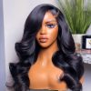 body wave wig with layers glueless hd lace wig (1)