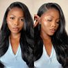 13×6 body wave pre-bleached knots