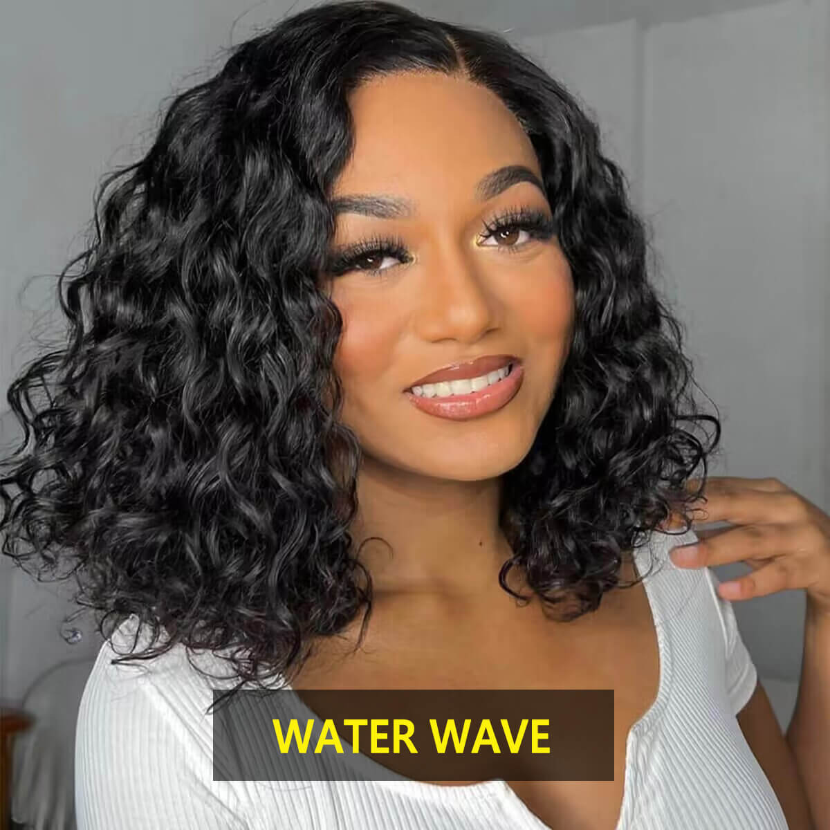 air cap wear go water wave bob wig (2)