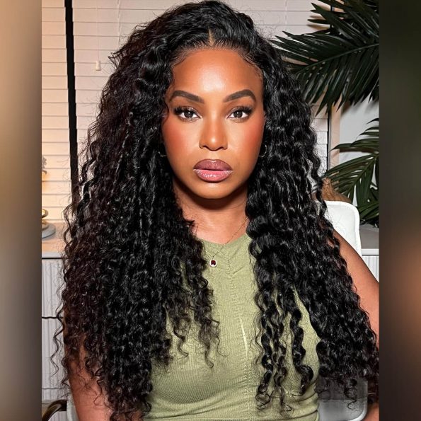 bouncy water wave glueless wig (4)