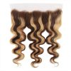honey blonde body wave bundles with frontal (3)
