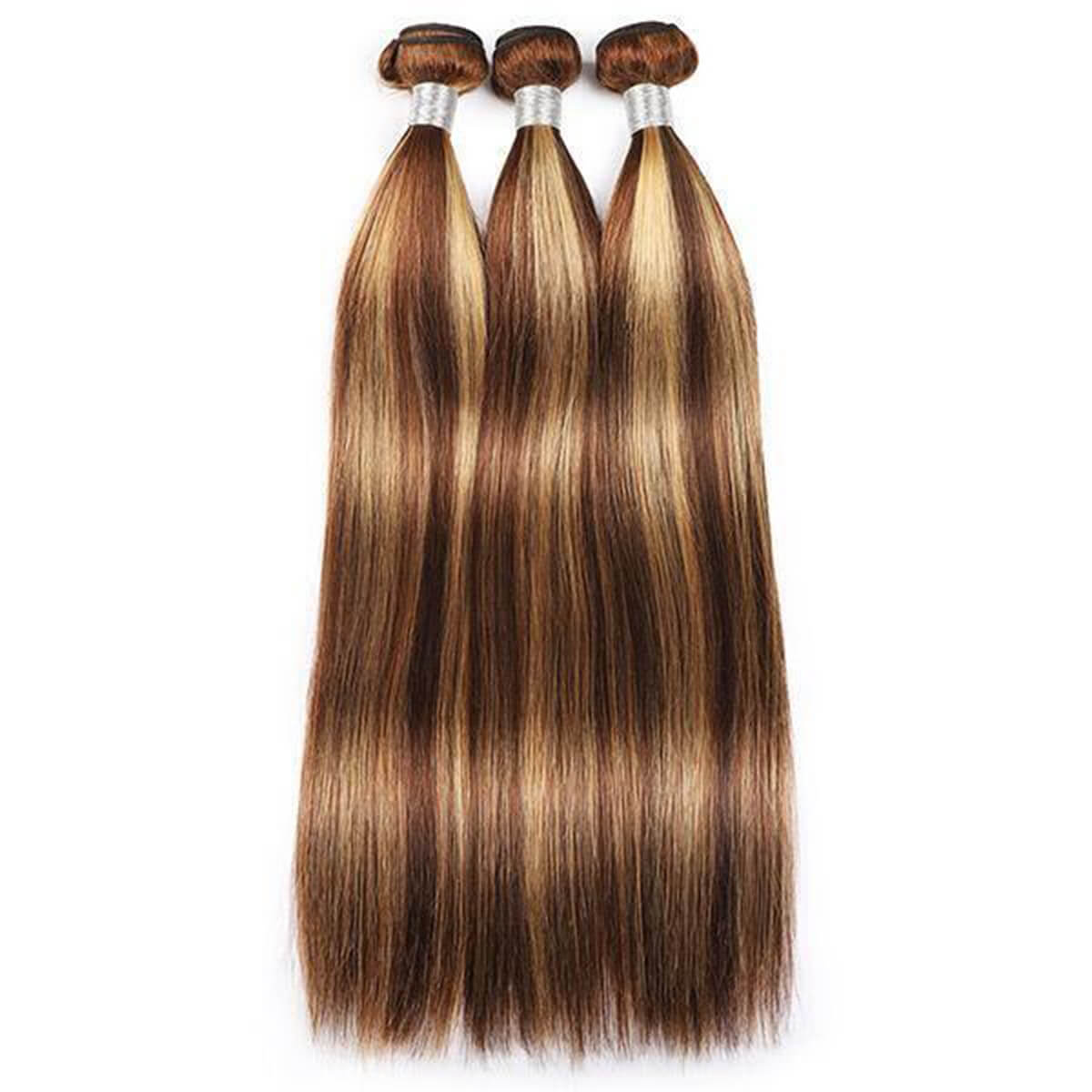 honey blonde straight bundles with frontal (1)