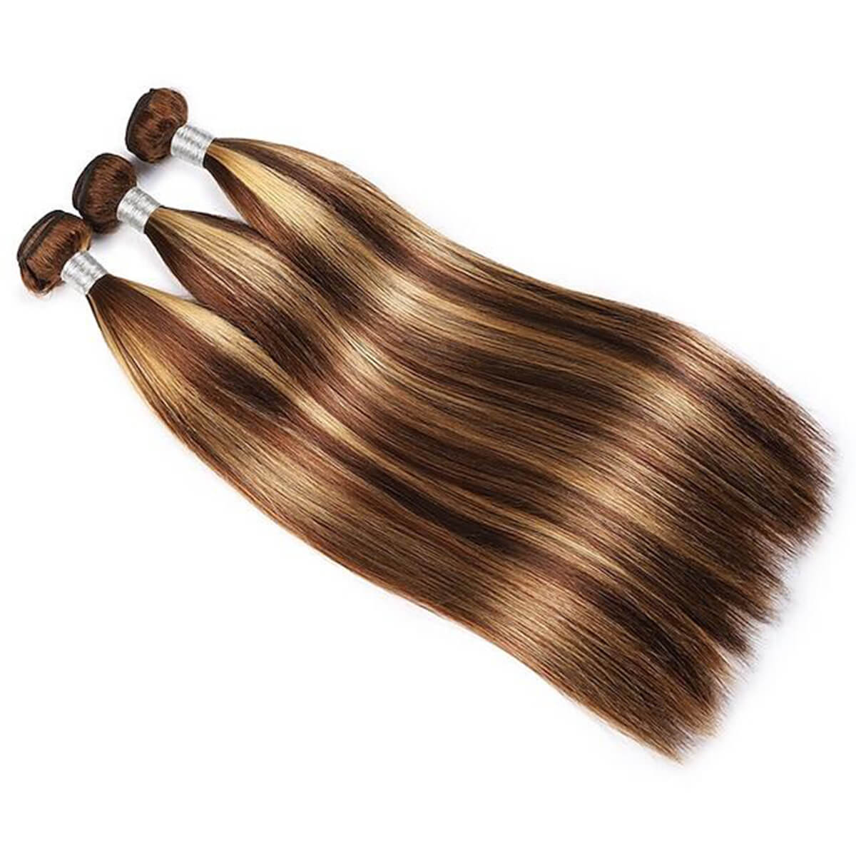 honey blonde straight bundles with frontal (4)