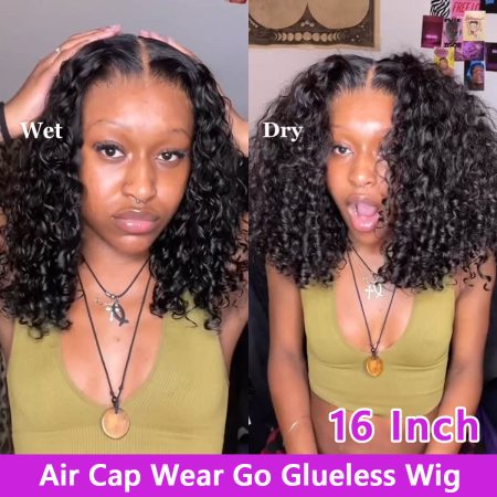 water wave wear go wig bouncy curls (3)