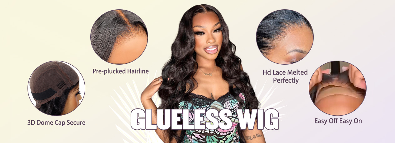 Glueless Wig