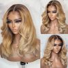 Ombre honey blonde wig
