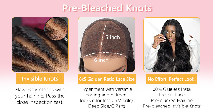 Pre-bleached Knots