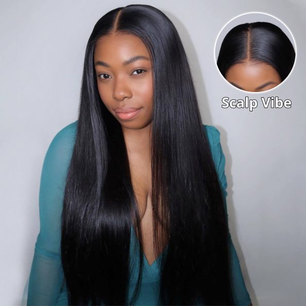 silk base straight wig