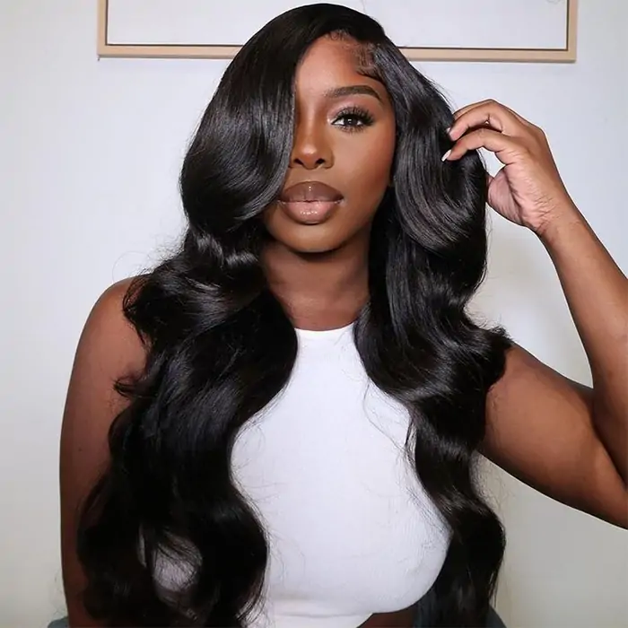 pull go body wave glueless wig