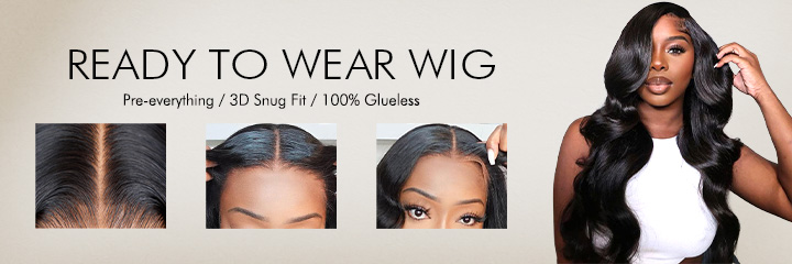 ready to wear glueless wig (1)