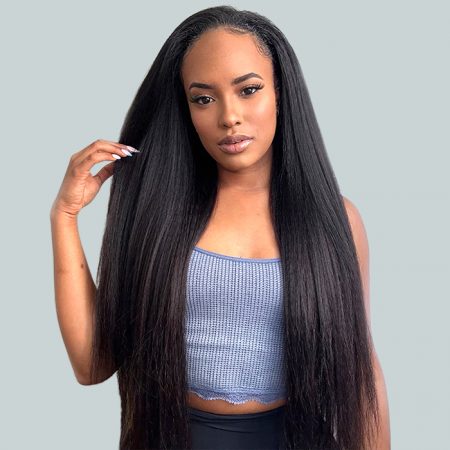 yaki straight pull go half wig