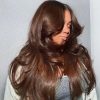 curtain bang body wave wig dark brown (4)