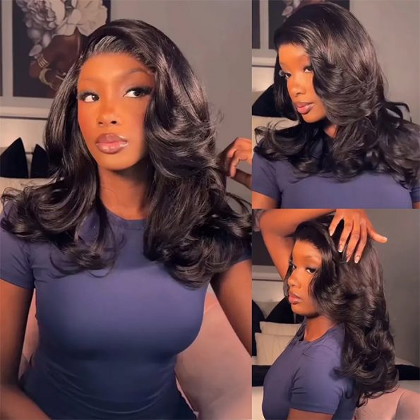 salon quality loose body wave wig