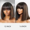 highlight yaki straight bob wig with bang (4)