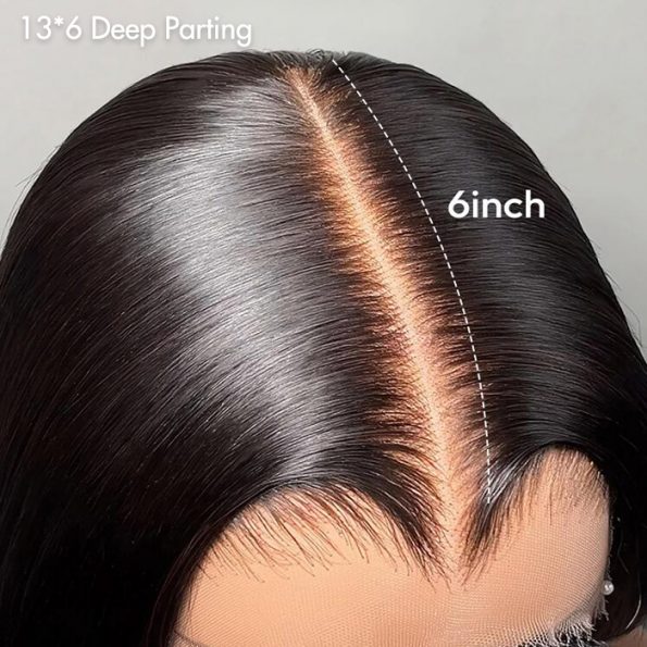 13×6 deep parting hd lace wig